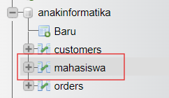 membuat tabel mysql